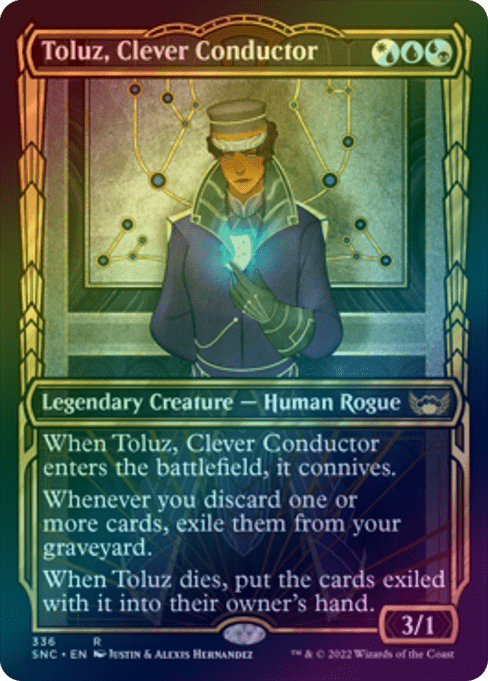 Toluz, Clever Conductor - Golden Age Showcase (Foil) (SNC)