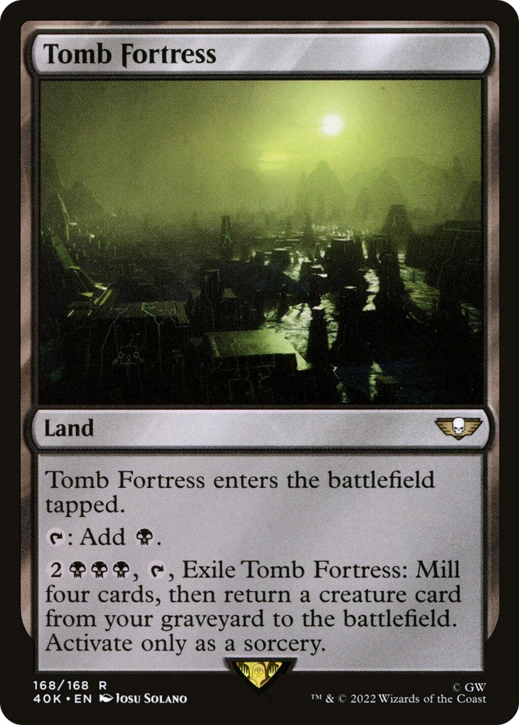 Tomb Fortress – Universes Beyond: Warhammer 40,000 168 – Magic: The Gathering single card | Lichcards Immagine principale del prodotto