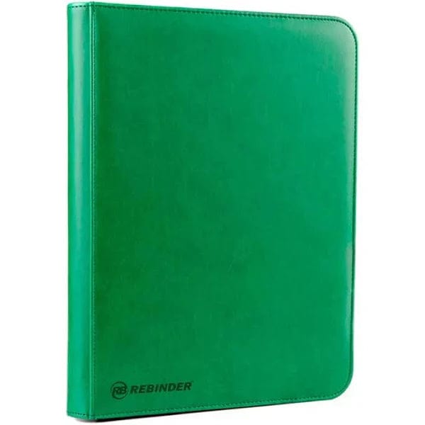 Toploader Binder - Zipped 9-pocket Green 5745000911103 Hover Image