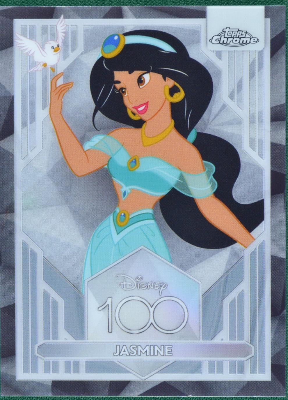 Jasmine - 2023 Topps Chrome Disney 100 Base #12 Hauptbild