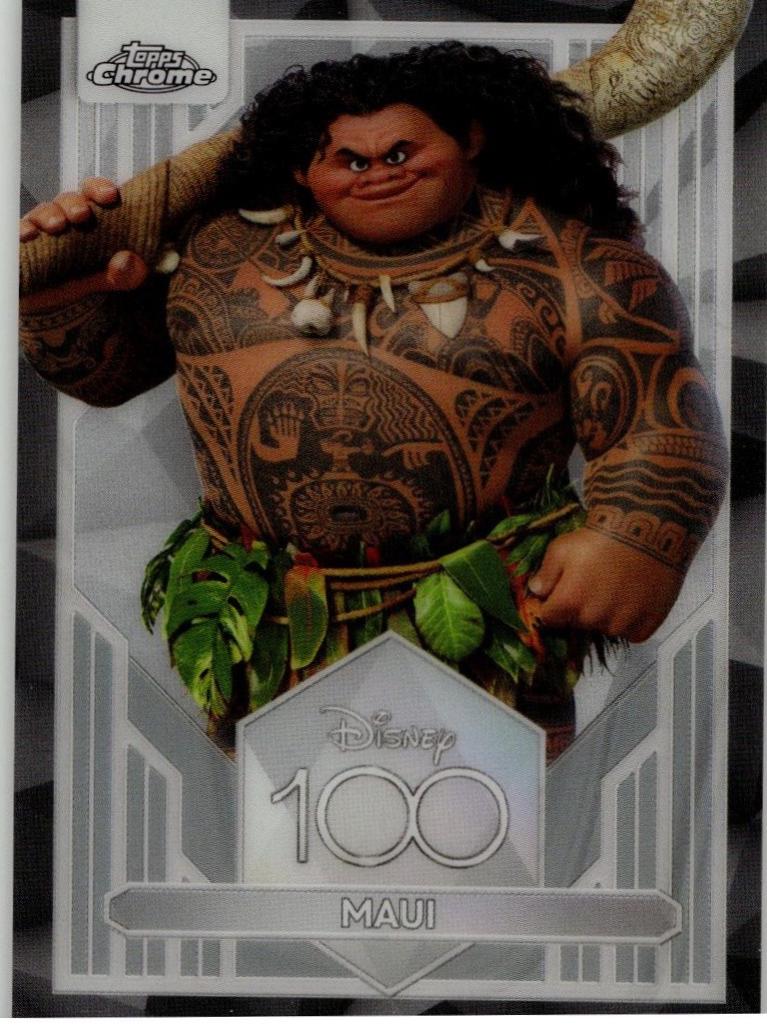 Maui - 2023 Topps Chrome Disney 100 Base #26