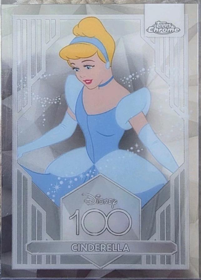 Cinderella - 2023 Topps Chrome Disney 100 Base #45