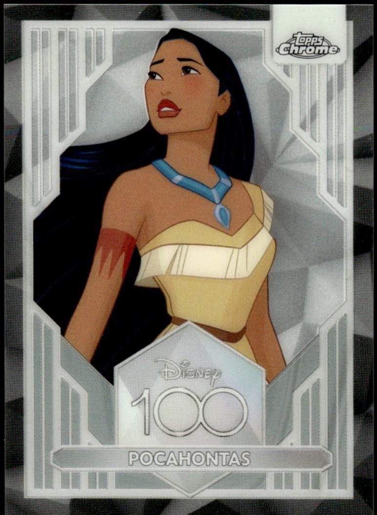 Pocahontas - 2023 Topps Chrome Disney 100 Base #55