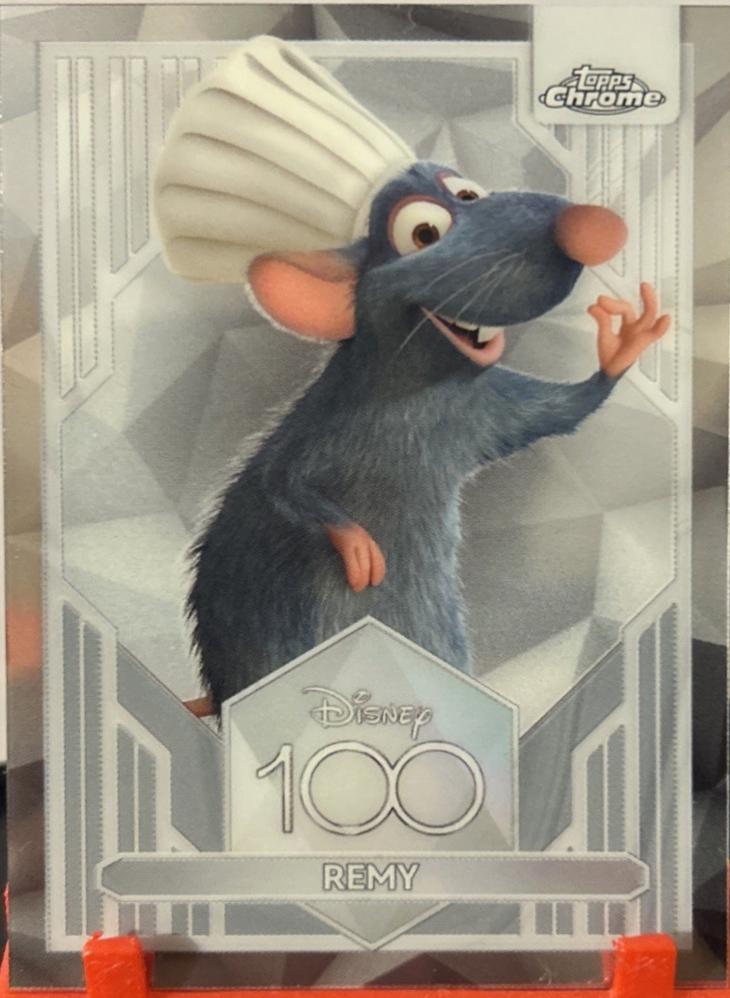 Remy - 2023 Topps Chrome Disney 100 Base #72 Hoofdafbeelding