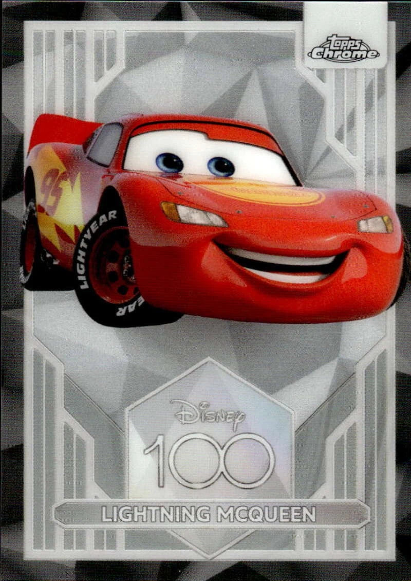 Lightning McQueen - 2023 Topps Chrome Disney 100 Base #95