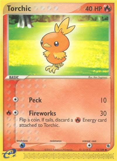 Torchic – EX Ruby & Sapphire 73 – Pokémon TCG single card | Lichcards