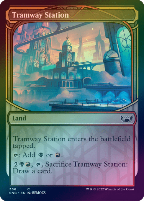 Tramway Station - Skyscraper Showcase (Foil) (SNC)