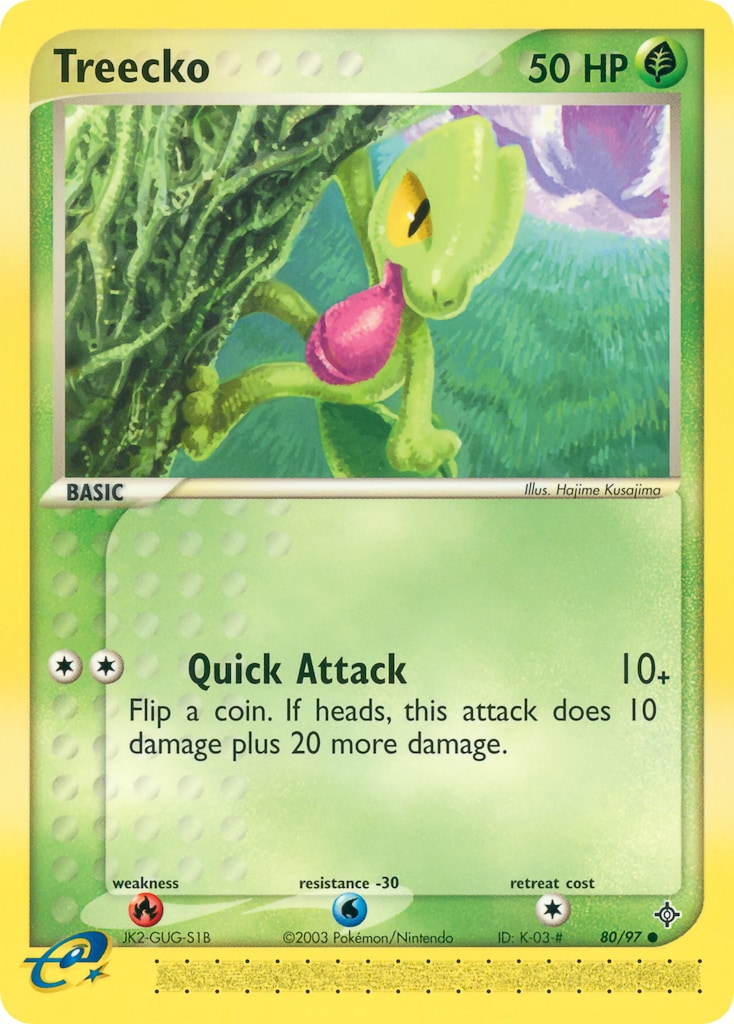 Treecko – EX Dragon 80 – Pokémon TCG single card | Lichcards Immagine principale del prodotto