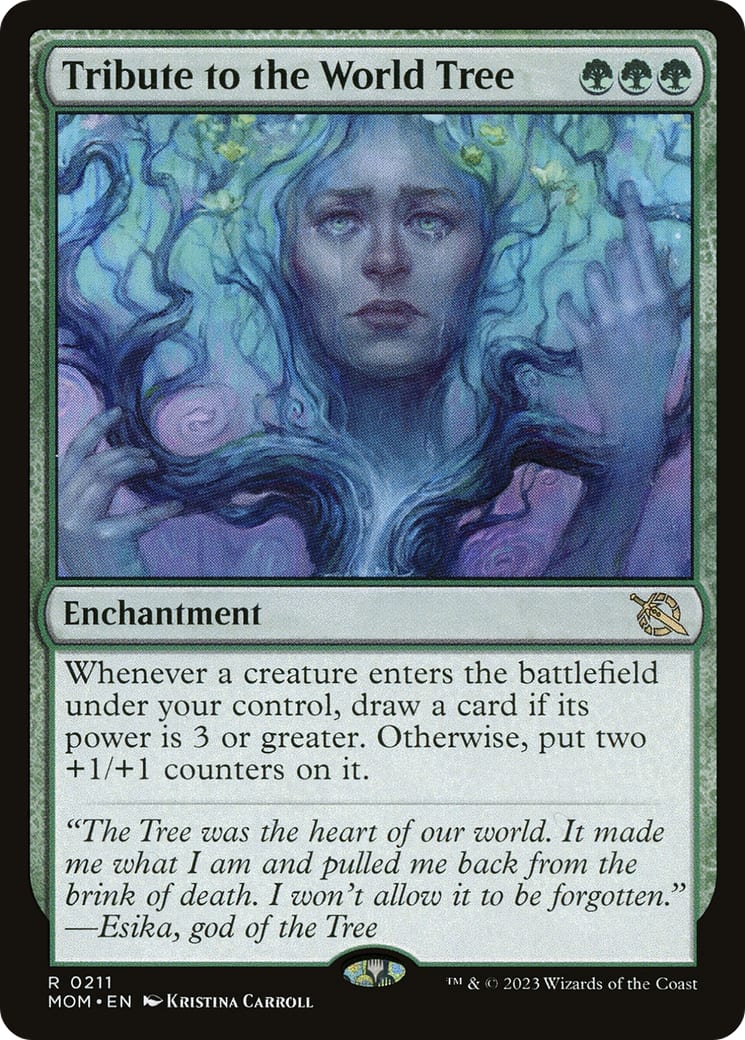 Tribute to the World Tree – March of the Machine 211 – Magic: The Gathering single card | Lichcards Hoofdafbeelding