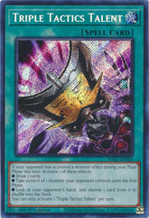 Triple Tactics Talent (Secret Rare) - RA01-EN063 - Secret Rare - 1st Edition