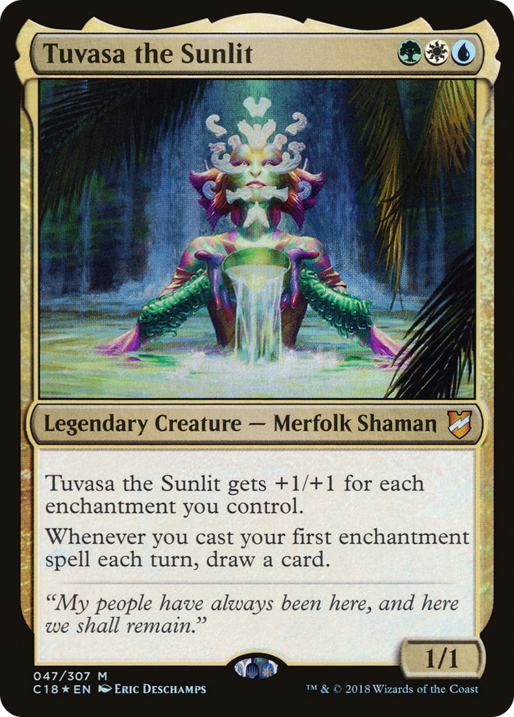Tuvasa the Sunlit – Commander 2018 47 – Magic: The Gathering single card | Lichcards Main image
