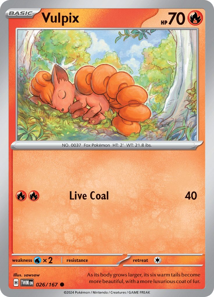 Twilight Masquerade - 026/167 - Vulpix