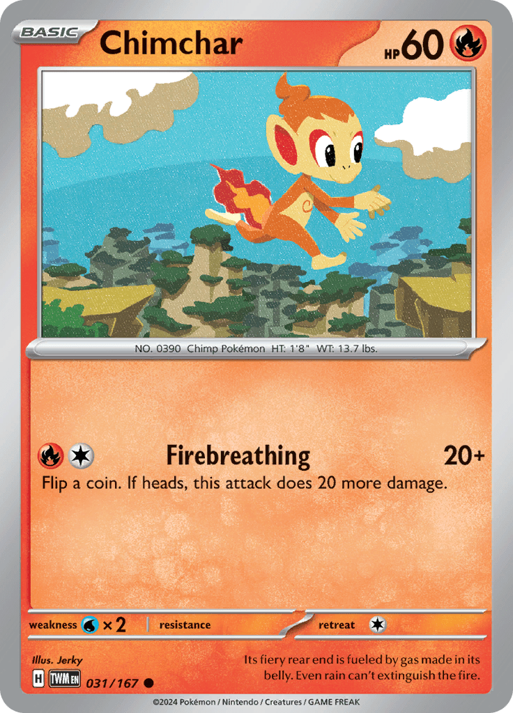 Twilight Masquerade - 031/167 - Chimchar