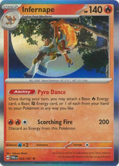 Twilight Masquerade - 033/167 - Infernape - Holo