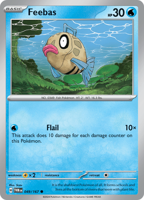 Twilight Masquerade - 049/167 - Feebas