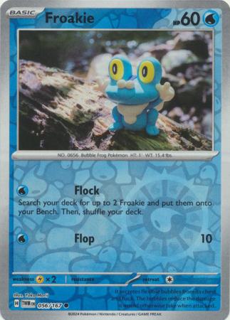 Twilight Masquerade - 056/167 - Froakie - Reverse Holo