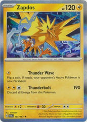 Twilight Masquerade - 065/167 - Zapdos - Holo