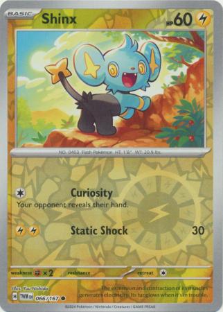 Twilight Masquerade - 066/167 - Shinx - Reverse Holo