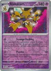 Twilight Masquerade - 082/167 - Alakazam - Reverse Holo