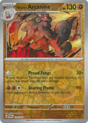 Twilight Masquerade - 100/167 - Hisuian Arcanine - Reverse Holo