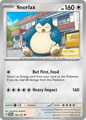 Twilight Masquerade - 136/167 - Snorlax