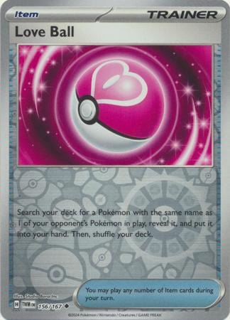 Twilight Masquerade - 156/167 - Love Ball - Reverse Holo