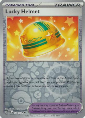 Twilight Masquerade - 158/167 - Lucky Helmet - Reverse Holo