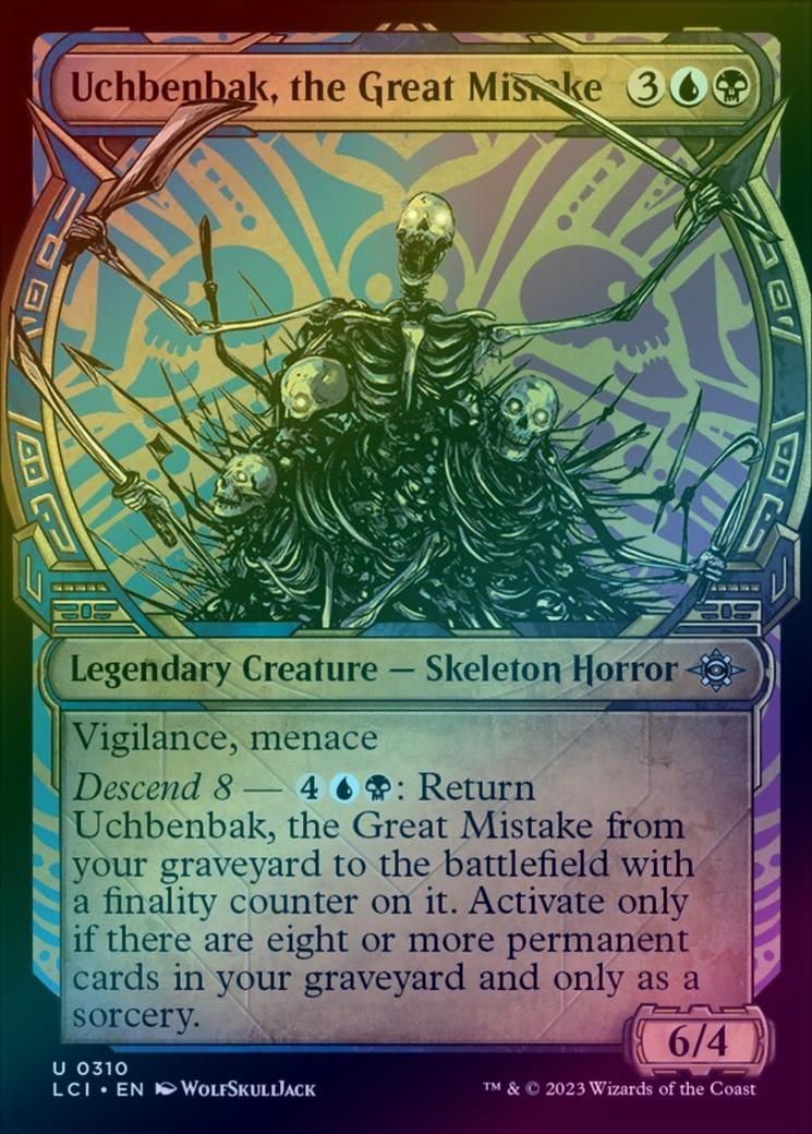 Uchbenbak, the Great Mistake - Showcase (Foil) (LCI)