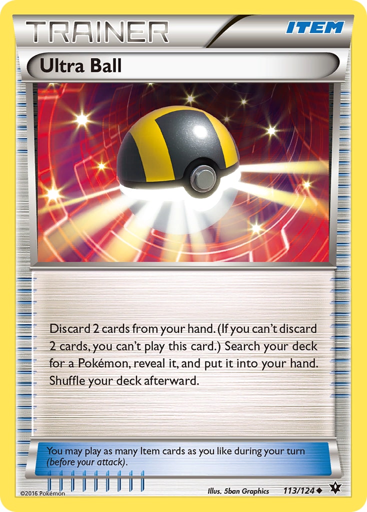Ultra Ball – Fates Collide 113 – Pokémon TCG single card | Lichcards