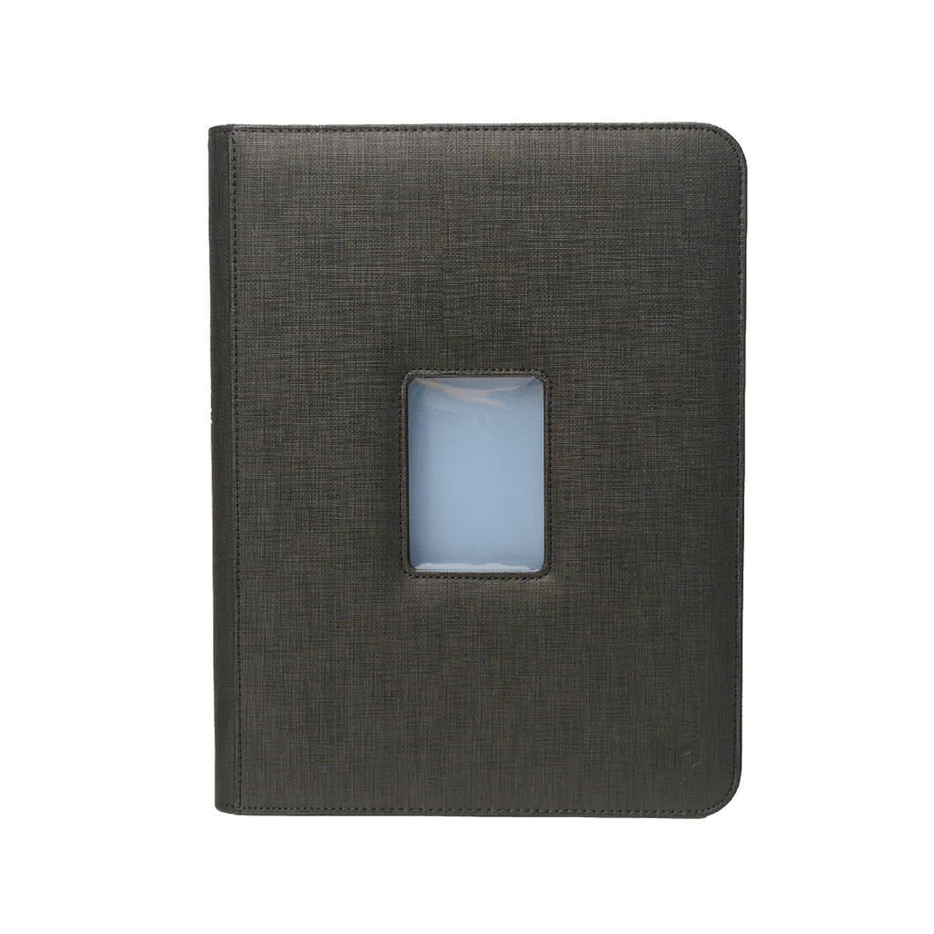 Ultra PRO 9-Pocket Zippered Window Premium PRO-Binder zwart voorkant