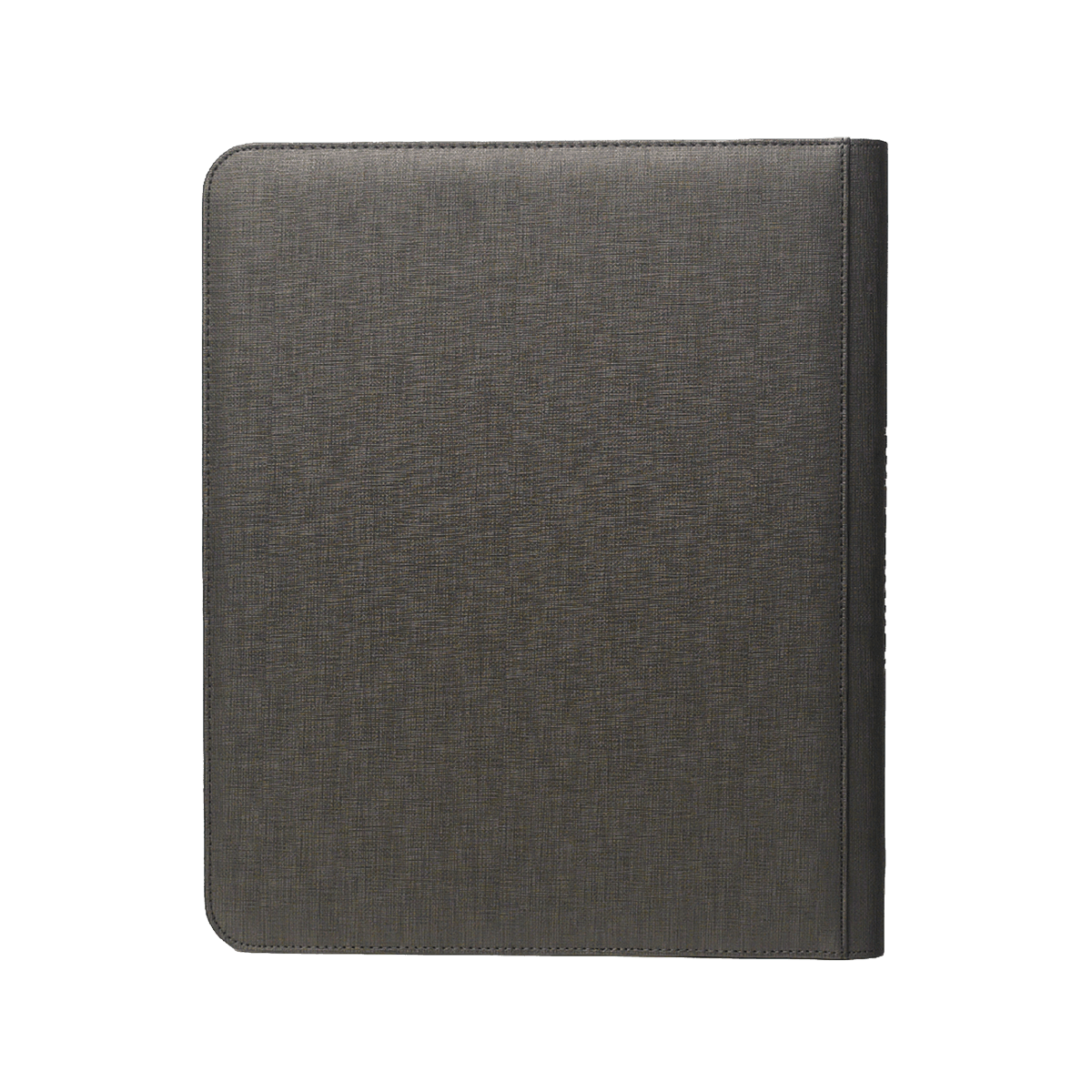 Achterkant Ultra PRO 9-Pocket Zippered Toploader Premium PRO-Binder zwart