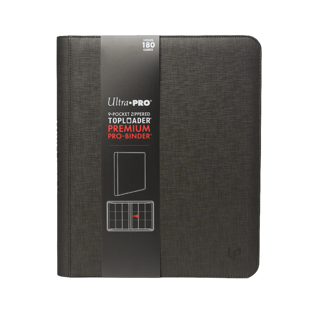 Ultra PRO 9-Pocket Zippered Toploader Premium PRO-Binder in verpakking