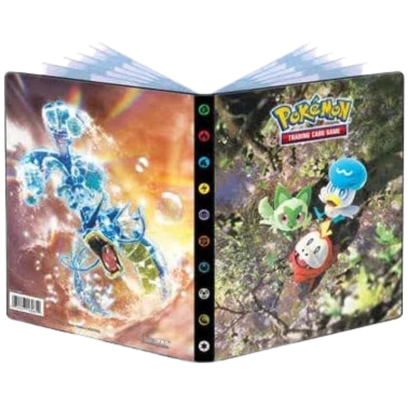 Ultra Pro 4-pocket verzamelmap Pokemon Scarlet en Violet, voorkant | Lichcards Image principale du produit