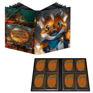 Ultra Pro 4-Pocket PRO-Binder Thunder Junction - opengeslagen met vier kaarten per kant | Lichcards