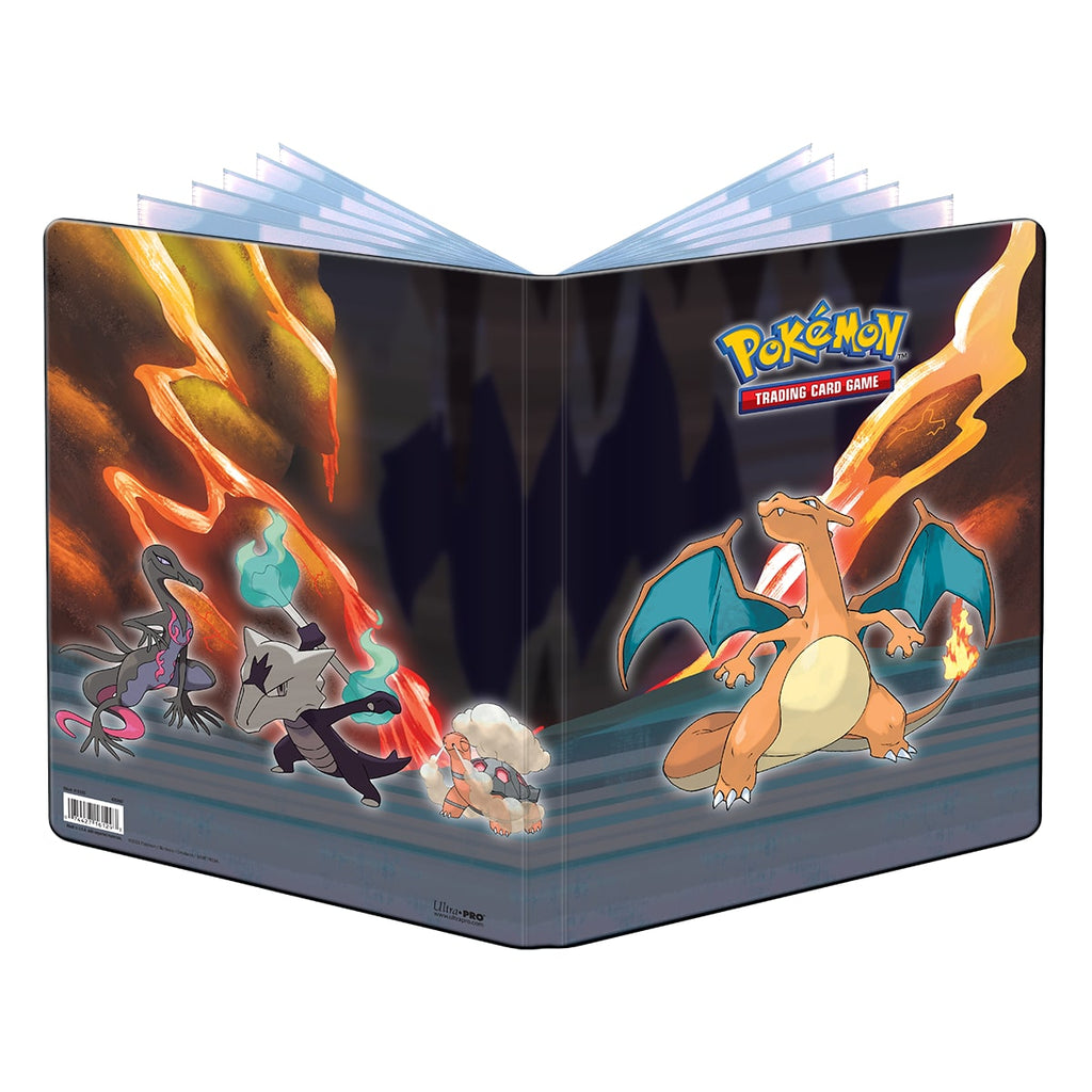 Ultra Pro verzamelmap Gallery Series Scorching Summit met Charizard, voorkant | Lichcards