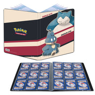 Binnenkant van de Snorlax en Munchlax portfolio met negen kaarten per pagina | Lichcards