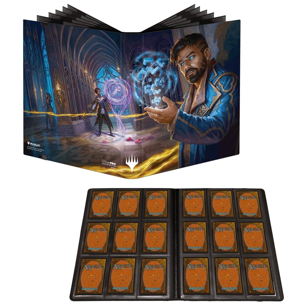 Ultra Pro 9-Pocket PRO-Binder Karlov Manor - opengeslagen met negen kaarten per kant | Lichcards