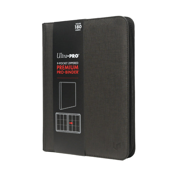 Ultra PRO 9-Pocket Zippered Premium PRO-Binder zwart in verpakking | Lichcards
