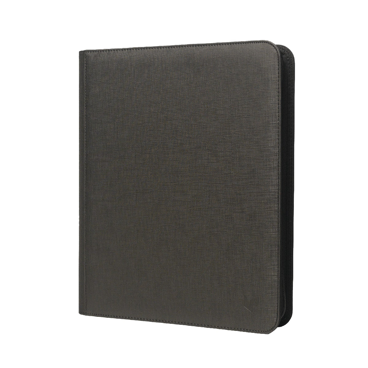 Ultra PRO 9-Pocket Zippered Toploader Premium PRO-Binder zwart schuin | Lichcards