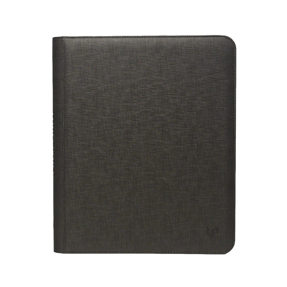 Ultra PRO 9-Pocket Zippered Toploader Premium PRO-Binder zwart voorkant | Lichcards Hoofdafbeelding