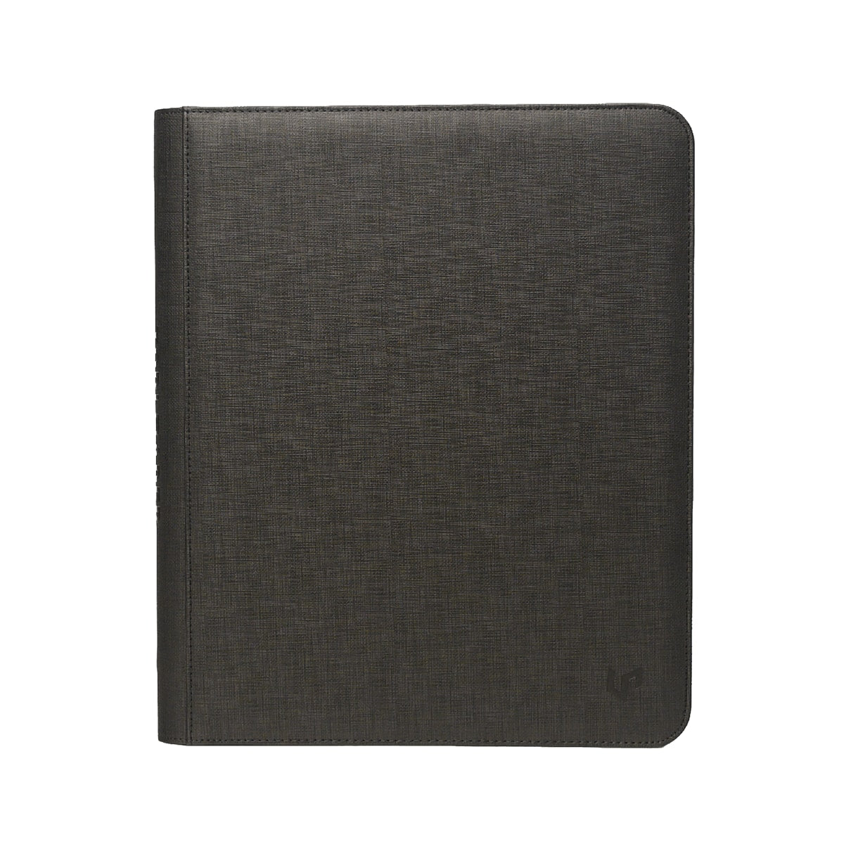 Ultra PRO 9-Pocket Zippered Toploader Premium PRO-Binder zwart voorkant | Lichcards Image principale du produit