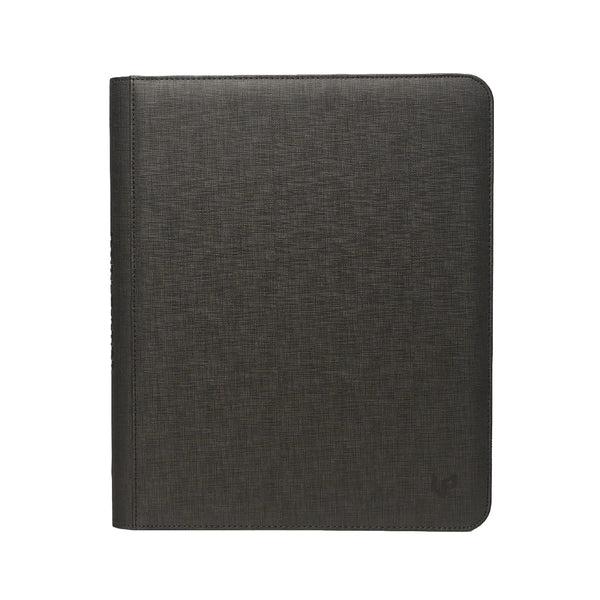 Ultra PRO 9-Pocket Zippered Toploader Premium PRO-Binder zwart voorkant | Lichcards
