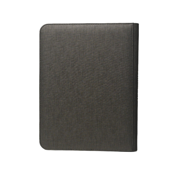 Achterkant Ultra PRO 9-Pocket Zippered Window Premium PRO-Binder zwart | Lichcards