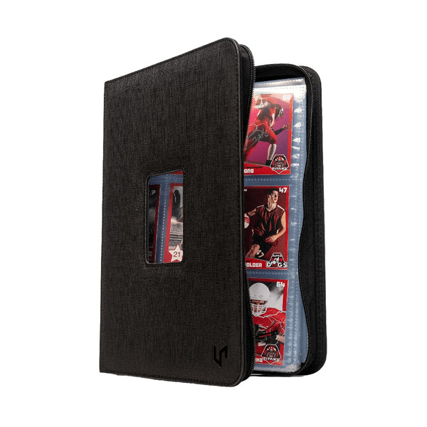Ultra PRO 9-Pocket Zippered Window Premium PRO-Binder open | Lichcards