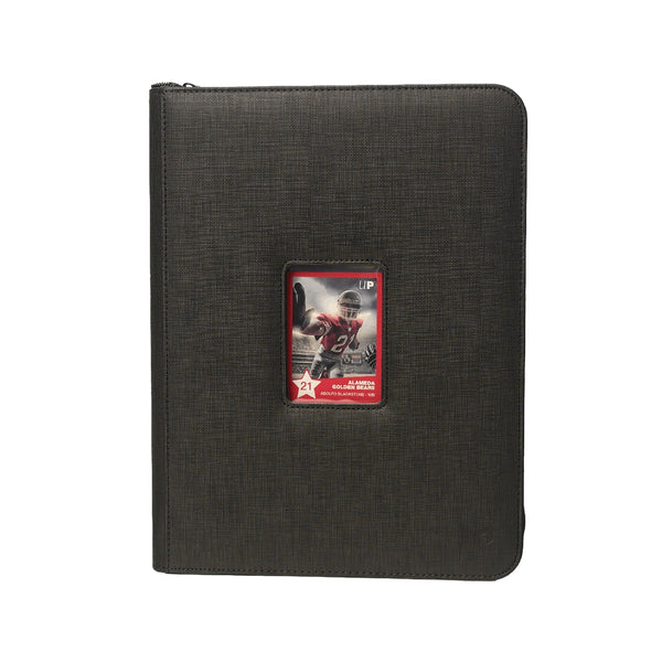 Ultra PRO 9-Pocket Zippered Window Premium PRO-Binder met kaart in displayvenster | Lichcards