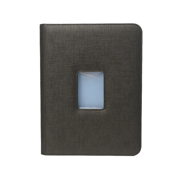 Ultra PRO 9-Pocket Zippered Window Premium PRO-Binder zwart voorkant | Lichcards
