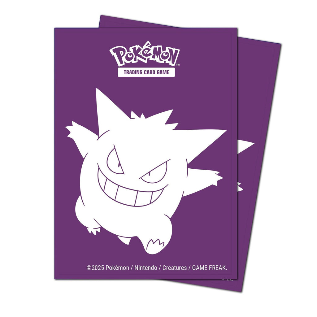 Ultra Pro Elite Series Gengar APEX sleeves – losse sleeves met het paarse Gengar-ontwerp