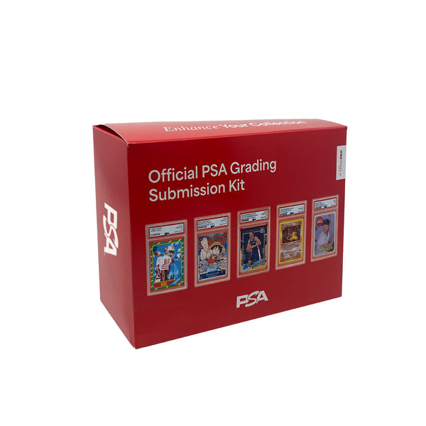 Ultra PRO Official PSA Card Grading Submission Kit, rode verpakking met PSA-logo