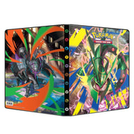 Volledige omslag van de Ultra PRO Pokémon Delta Reign 9-Pocket Portfolio met Mega Rayquaza en Mega Golisopod