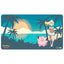 Ultra PRO Pokémon Lillie und Clefairy Spielmatte mit tropischem Strandmotiv bei Sonnenuntergang